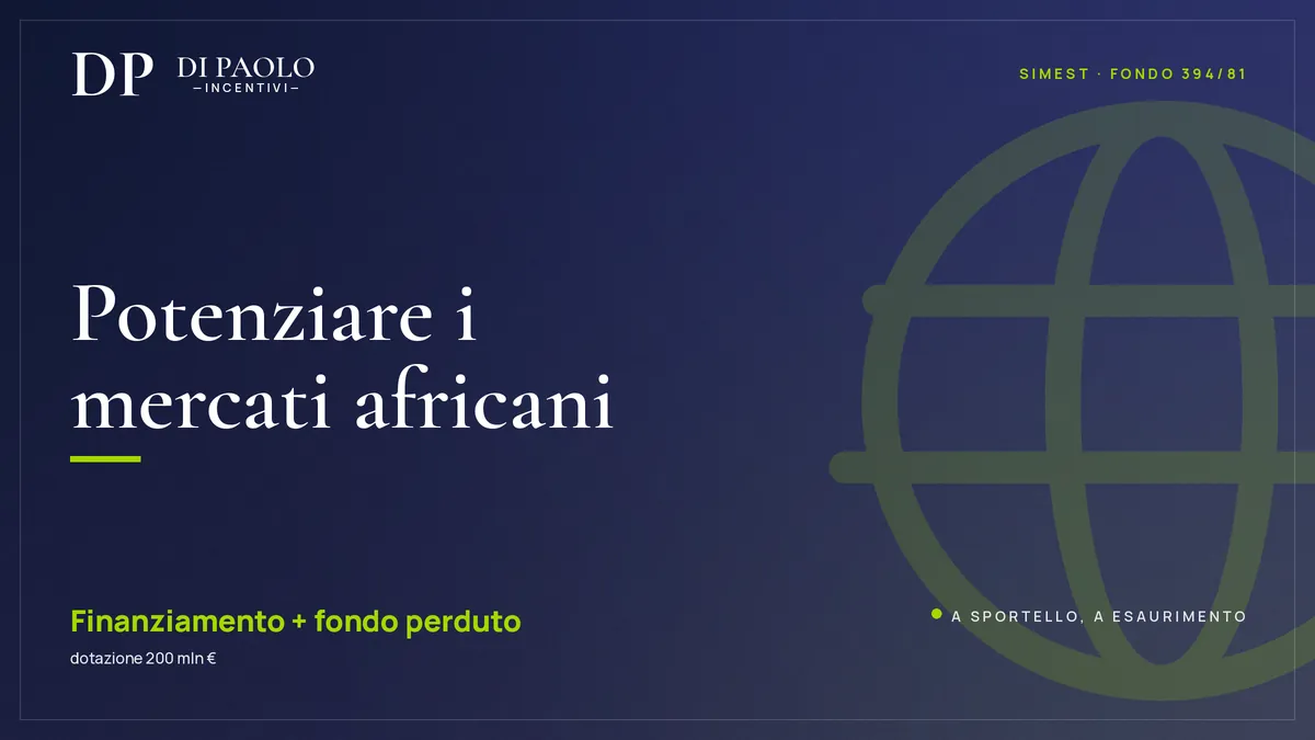 Potenziamento dei mercati africani (SIMEST)